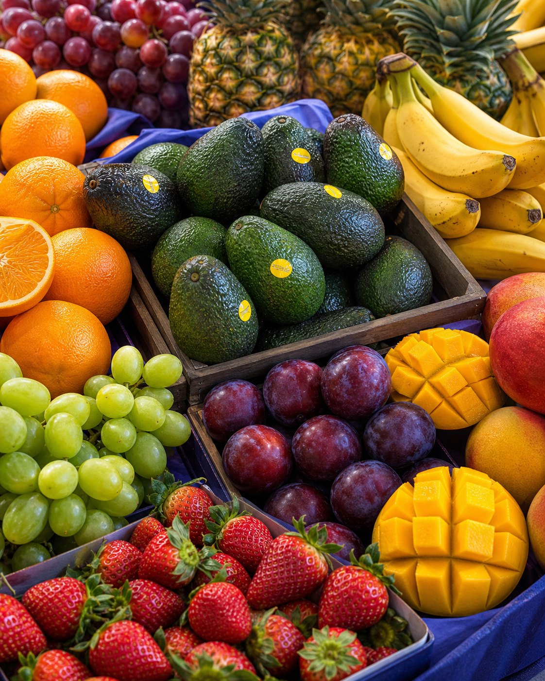 Fruta premium seleccionada
